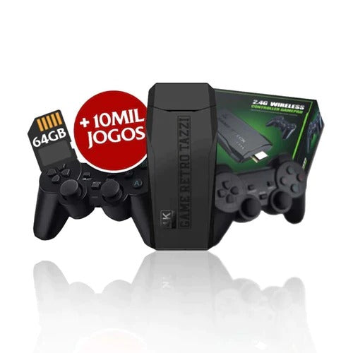 Original Retro Video Game Pen 10,000 Games 4K + 2 Controllers